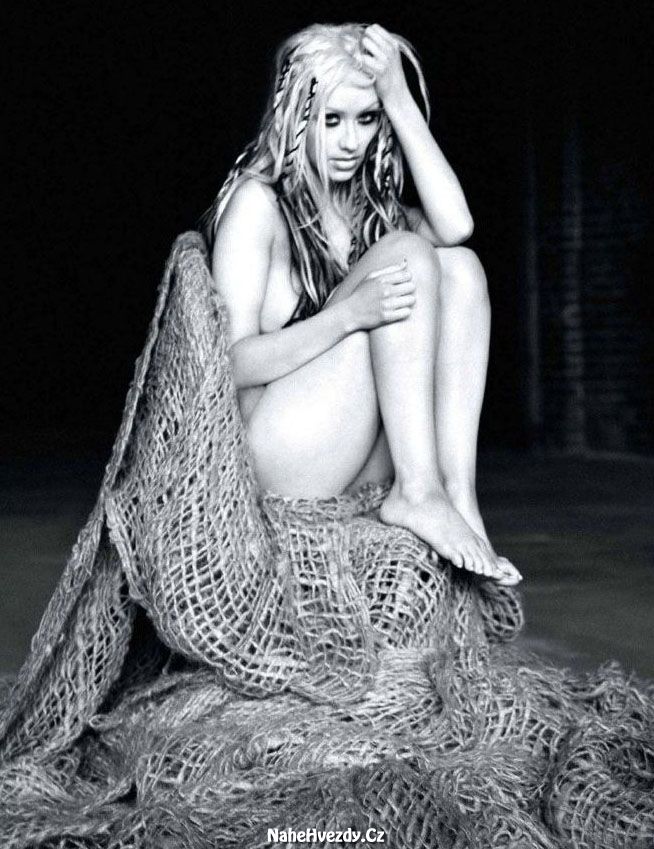 Nahá Christina Aguilera. Fotka - 91